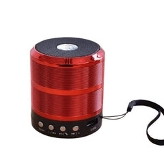 Parlante Portátil Altavoz Bluetooth Recargable Manos Libres Usb WS-887